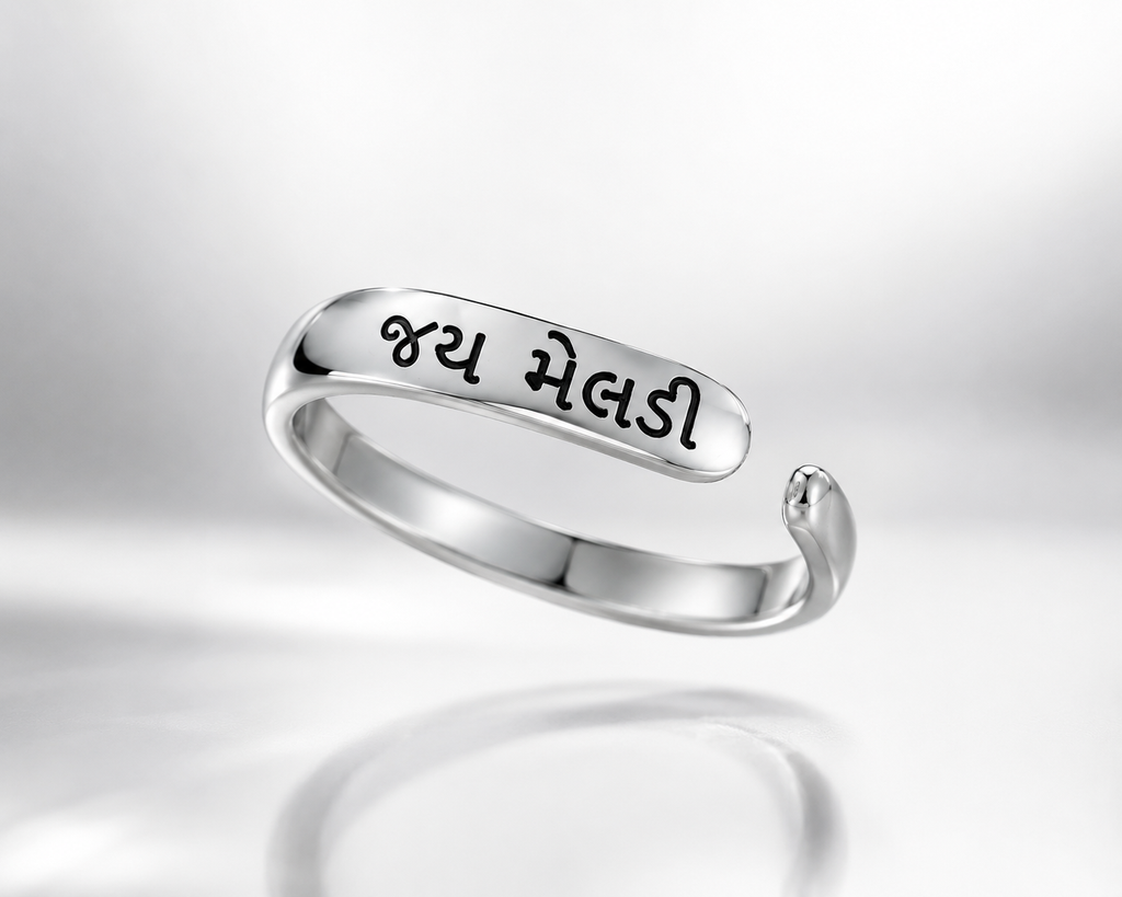 Jai Meldi 925 Sterling Silver Adjustable Ring