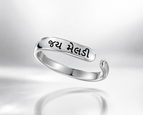 Jai Meldi 925 Sterling Silver Adjustable Ring