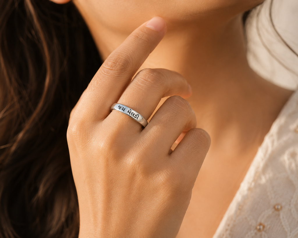 Jai Meldi 925 Sterling Silver Adjustable Ring