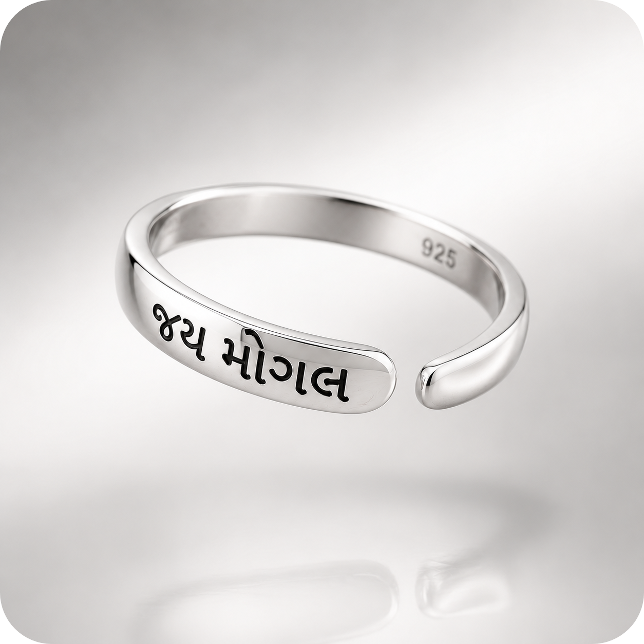 Jai Meldi 925 Sterling Silver Adjustable Ring